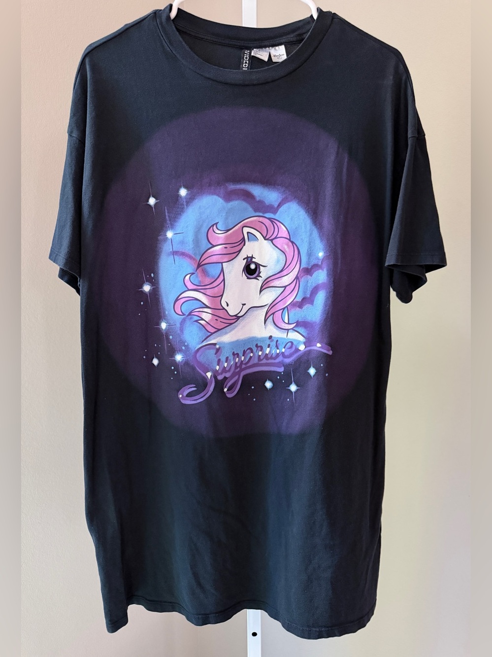 Divided by H&M My Little Pony Graphic Tee with Purple & Pink Design SIZE Medium